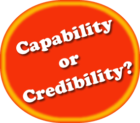 Capability or Credibility?