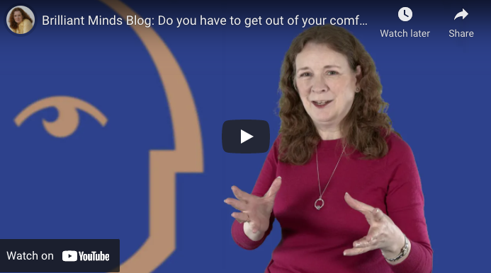 [Video] Do you have to get out of your comfort zone?