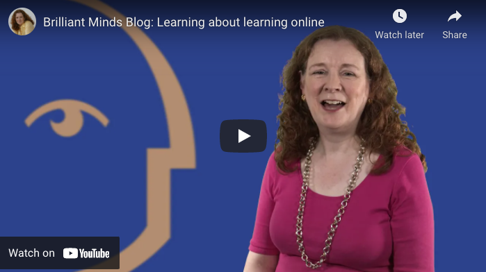 [Video] Learning about learning online