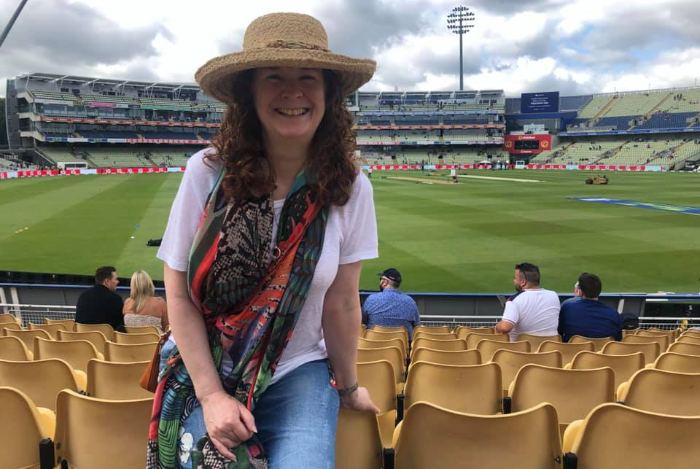 Dianne at Edgbaston