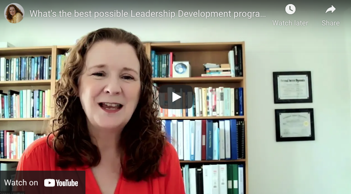 [Video] What’s the best possible Leadership Development programme?