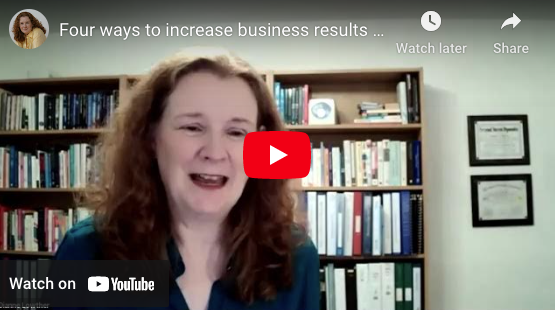 [Video] Four ways to increase business results with Neuro-Linguistic Programming